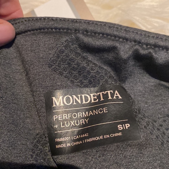 Mondetta Performace + Luxury leggings NWT Wintry Jaquard Black Camo size small - Picture 6 of 7